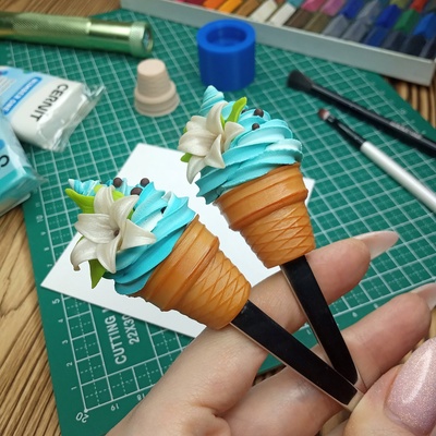 "Вафельный рожок (для ложек)"